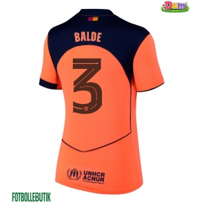 Barcelona Alejandro Balde #3 Tredje Tröja Kvinnor 2025-26 Kortärmad